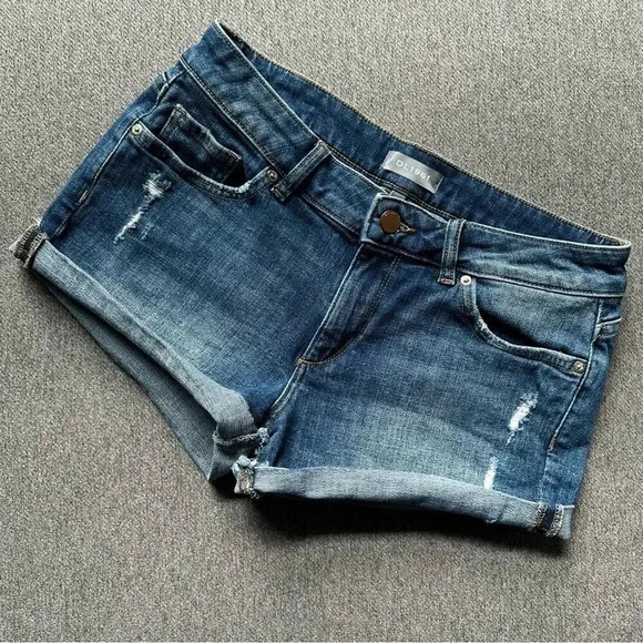 DL1961 Karlie Boyfriend Mini Short Size 26 - Picture 1 of 5